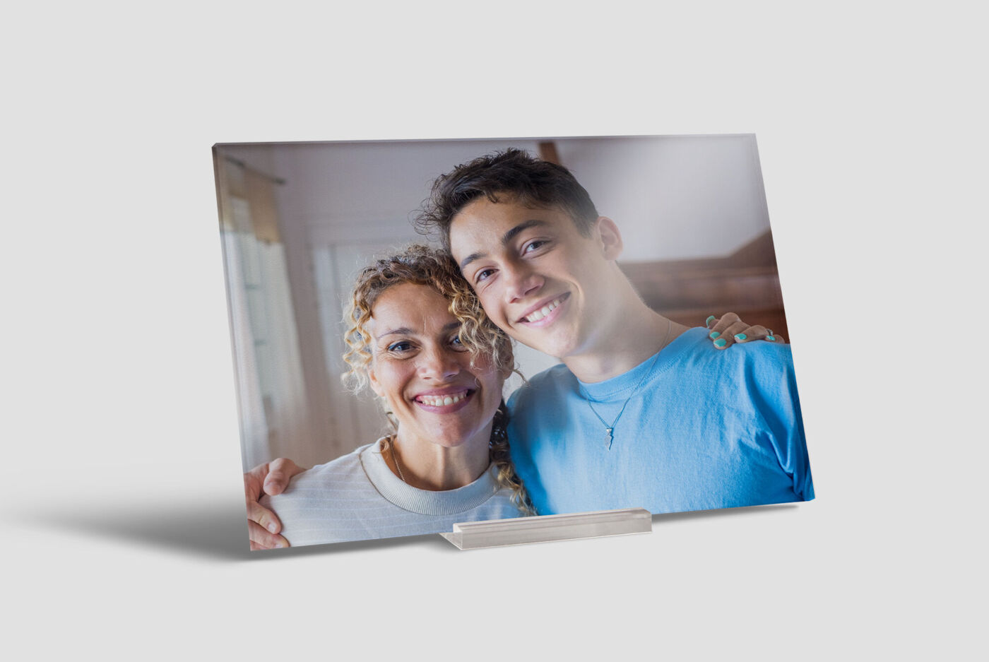 Foto hinter Acryglas